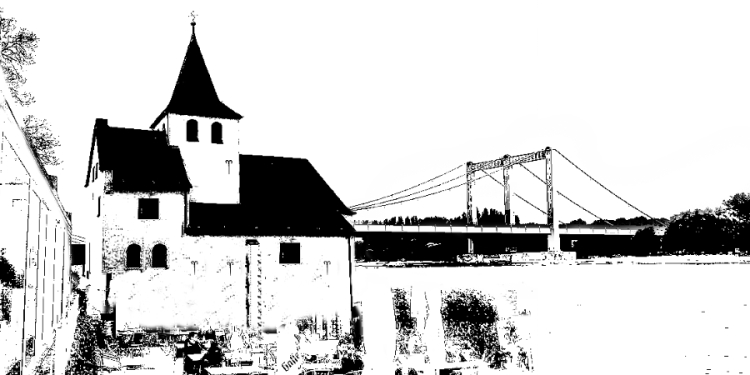 Die Künstlerin CG Blanke arbeitet mit verschiedenen Druck und Übertragungstechniken. Sie stellin in der Kanzlei NEY + OSTFALK währen der Rodenkirchener Kunstmeile 2015 aus.